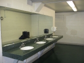 Clean modern bathrooms at YMCA Camp Duncan