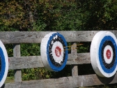 Bullseye by a Cub Scout at Camp Duncan
