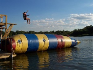 Blobbing at Camp Duncan