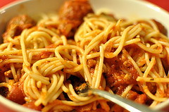 Spaghetti and Meatballs