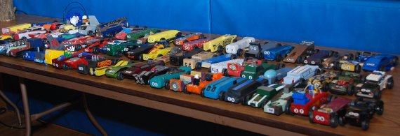 Pinewood Derby Cars from 2010