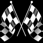 checkered flags
